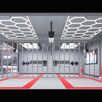 StrataBeam - Διακοσμητικό LED Φωτιστικό Πάνελ Οροφής Πολυγωνικού Σχεδιασμού με Εσωτερικά Μοτίβα - 534W 110-240V - Μ484.0 x Π243.3 x Υ2cm - Ψυχρό Λευκό 6500K