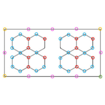 GridAura - Διακοσμητικό LED Φωτιστικό Πάνελ Οροφής Πολυγωνικού Σχεδιασμού με Εσωτερικά Μοτίβα - 456W 110-240V - Μ484.0 x Π243.3 x Υ2cm - Ψυχρό Λευκό 6500K