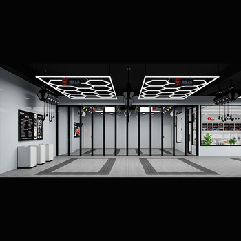 ModuShine - Διακοσμητικό LED Φωτιστικό Πάνελ Οροφής Πολυγωνικού Σχεδιασμού με Εσωτερικά Μοτίβα - 576W 110-240V - Μ478.0 x Π302.5 x Υ2cm - Ψυχρό Λευκό 6500K