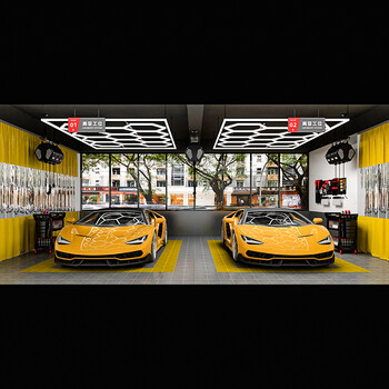 ModuShine - Διακοσμητικό LED Φωτιστικό Πάνελ Οροφής Πολυγωνικού Σχεδιασμού με Εσωτερικά Μοτίβα - 576W 110-240V - Μ478.0 x Π302.5 x Υ2cm - Ψυχρό Λευκό 6500K