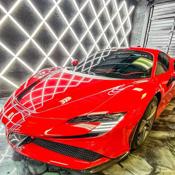 OptiMesh - Διακοσμητικό LED Φωτιστικό Πάνελ Οροφής Πολυγωνικού Σχεδιασμού με Εσωτερικά Μοτίβα - 680W 110-240V - Μ484.0 x Π283.4 x Υ2cm - Ψυχρό Λευκό 6500K