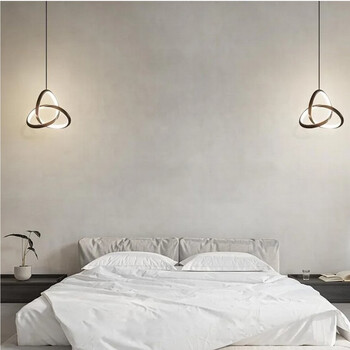 VenCore NexRay 6089-20003 - Μοντέρνο Κρεμαστό Φωτιστικό Οροφής LED 15W Μαύρο Αλουμίνιο Φ22cm με Ρυθμιζόμενο CCT Λευκό - Ημέρας - Θερμό - Χειρισμός CCT μέσω Διακόπτη On-Off