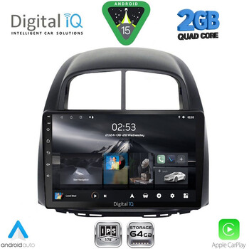 DIGITAL IQ RSD 1124_CPA (10inc) MULTIMEDIA TABLET for DAIHATSU SIRION mod. 2006-2012