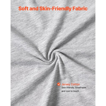 VEVOR Μαξιλάρι Εγκυμοσύνης U-Σχήματος Ολόσωμο Μαλακό και Αναπνεύσιμο YFZTBWSUXEHY28V9SV0