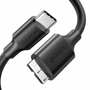Ugreen Micro-B USB 3.0 - USB-C cable 1m black (20103) (UGR20103)