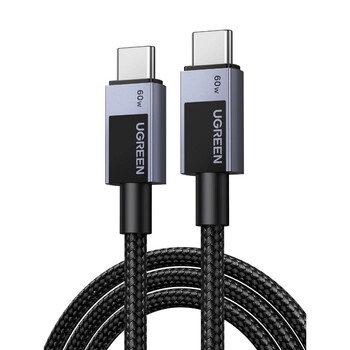 Ugreen USB-C to USB-C cable L524 PD 60W 2m gray (55775) (UGR55775)
