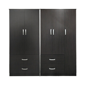 Ντουλάπα πεντάφυλλη Lego pakoworld wenge 170x42x180εκ