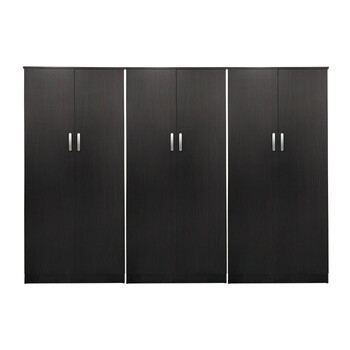 Ντουλάπα εξάφυλλη Lego pakoworld wenge 240x42x180εκ