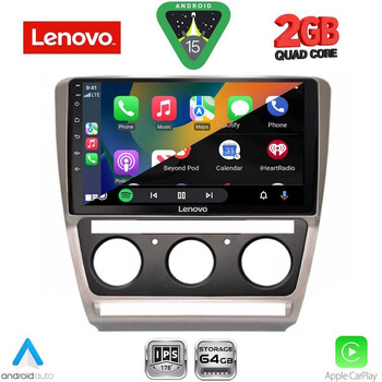 LENOVO LVD 2595_CPA (10inc) MULTIMEDIA TABLET for SKODA OCTAVIA 5 mod. 2005-2012