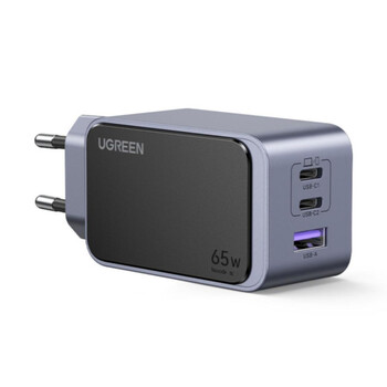 Ugreen Nexode Air 65W wall charger USB + 2x USB-C gray (35042) (UGR35042)