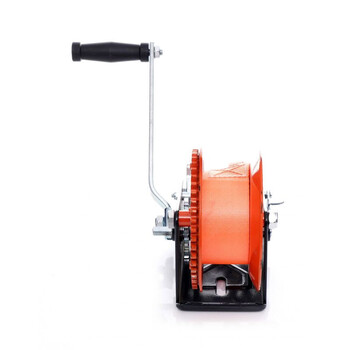 Χειροκίνητος Εργάτης - Βίντσι Τρέιλερ 10 m 1134 Kg με Καστάνια και Μανιβέλα Kraft&Dele KD-1314