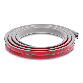 DELOCK κανάλι καλωδίων 20765 με αυτοκόλλητο, εύκαμπτο PVC, 20x10mm, 2m, γκρι