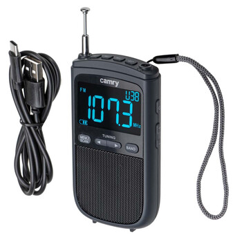 CAMRY PORTABLE USB MINI RADIO BLACK