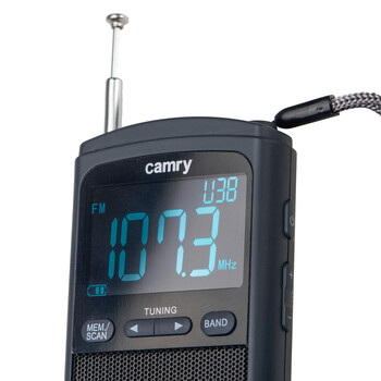 CAMRY PORTABLE USB MINI RADIO BLACK