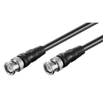 GOOBAY καλώδιο BNC 50272, RG58, 50 ohm, 1m, μαύρο