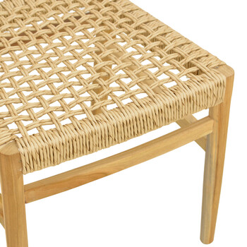 Κρεμάστρα επιδαπέδια Gantou pakoworld suar ξύλο σε φυσική απόχρωση 40x40x200εκ