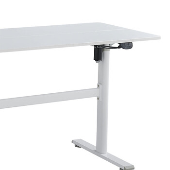 Γραφείο εργασίας με ρυθμιζόμενο ύψος Karla pakoworld λευκό 120x60x72/115εκ