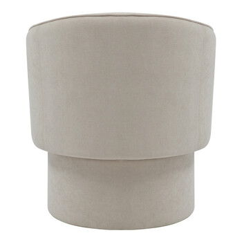 Πολυθρόνα Playmob pakoworld ύφασμα σε μπεζ απόχρωση 69x65x79εκ