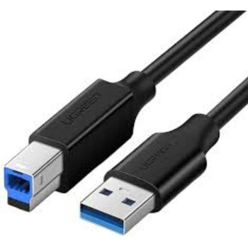 Ugreen Printer Cable USB 3.0 A-B US210 2m black (10372) (UGR10372)