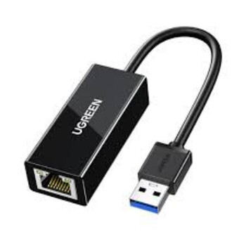 Ugreen USB 3.0 to RJ45 Network Adapter CR111 Gigabit Ethernet Black (20256B) (UGR20256B)