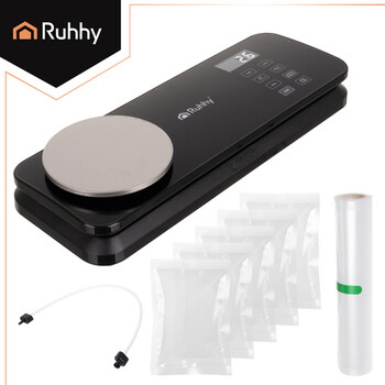 Ruhhy Συσκευή Σφράγισης Vacuum 2-σε-1 με Ψηφιακή Ζυγαριά 24756