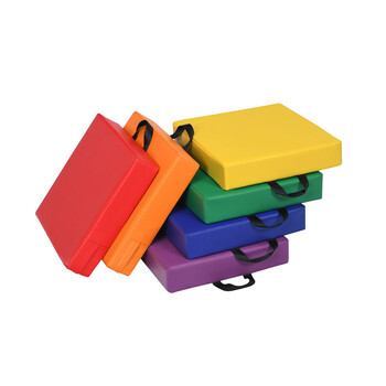 Σετ Παιδικά Τετράγωνα Μαξιλάρια Δαπέδου 6 τμχ Costway FH10075CL