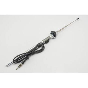 Compotech s.r.l.  Κεραία φτερού 38mm (Ασημένιο στέλεχος)   02.101/CHROME