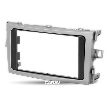 CARAV Industries Inc.  Πρόσοψη 2din Toyota Verso 2009-2018 (Ασημένια)   11.171