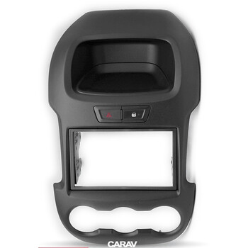 CARAV Industries Inc.  Πρόσοψη 2din Ford Ranger '11-'15 (Manual Air-Conditioning) (Μαύρη)   11.313