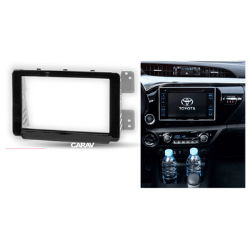 CARAV Industries Inc.  Πρόσοψη 2din Toyota Hilux 2016-2020   11.573