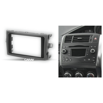 CARAV Industries Inc.  Πρόσοψη 2din Toyota Verso 2009-2018 (Σκούρο γκρί)   11.775