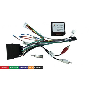 CARAV Industries Inc.  Φίσα 16pin για multimedia με Canbus Box για Fiat 2007-2018   16.097