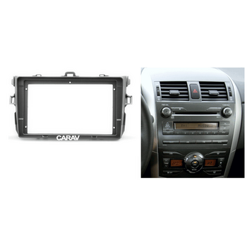 CARAV Industries Inc.  Πρόσοψη 9" Toyota Corolla '07-'13 (Σκούρο Γκρι)   22.003