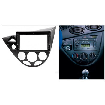 CARAV Industries Inc.  Πρόσοψη 9" Ford Focus '98-'04 (Μαύρη)   22.1601