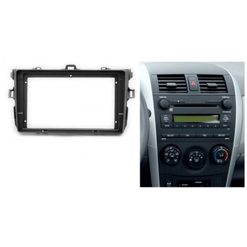 CARAV Industries Inc.  Πρόσοψη 9" Toyota Corolla '07-'13 (Mαύρη)   22.505