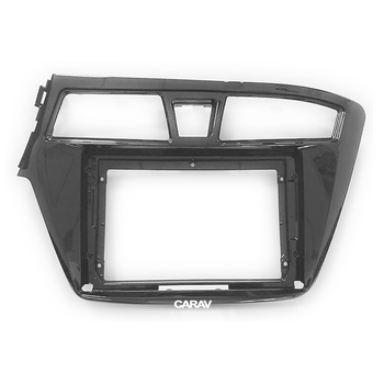 CARAV Industries Inc.  Πρόσοψη για τάμπλετ 9″ Hyundai i20 2014-2018 (Μαύρο Γυαλιστερό)   22.578