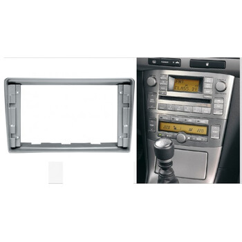 CARAV Industries Inc.  Πρόσοψη 9" Toyota Avensis T25 '02-'08 (Silver)   22.776