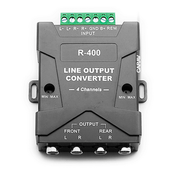 CARAV Industries Inc.  4-Channel audio level converter   R.400