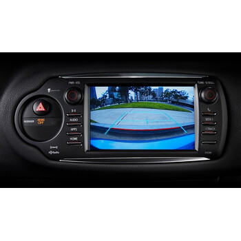 C.L. s.r.l.  Πρόσοψη 2din Toyota Yaris '17> (Μαύρη)   53.811/BL