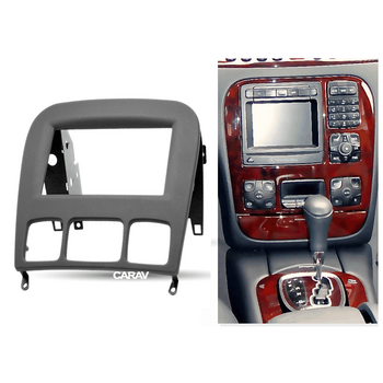 CARAV Industries Inc.  Πρόσοψη Mercedes S-Klasse (W220) '98-'05 (Μαύρη)   11.135