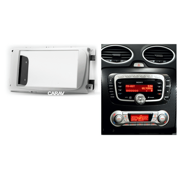 CARAV Industries Inc.  Πρόσοψη Ford Focus II, Mondeo ’07-’11 (Ασημένια)   11.416