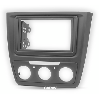 CARAV Industries Inc.  Πρόσοψη 2din Skoda Yeti '09-'17 (Manual Air-Conditioning)   11.584