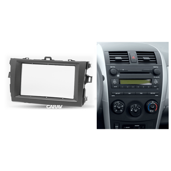 CARAV Industries Inc.  Πρόσοψη Toyota Corolla '07-'13 (Μαύρη)   11.505