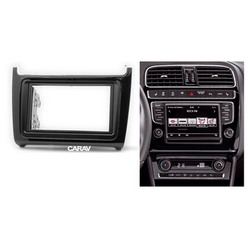 CARAV Industries Inc.  Πρόσοψη Vw Polo '14> (Γυαλιστερό Μαύρο)   11.539