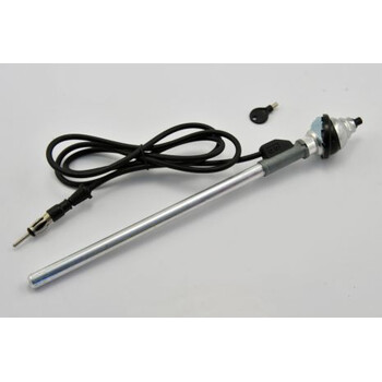 Compotech s.r.l.  Κεραία φτερού 38mm (Μαύρο στέλεχος)   02.101/BLACK