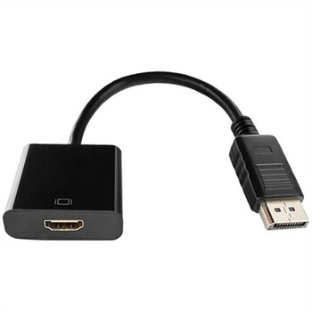 Cablexpert A-dpm-HDMIf-002 Adapter Displayport(M) -> HDMI(F) 10cm Black (A-DPM-HDMIF-002) (GEMA-DPM-HDMIF-002)