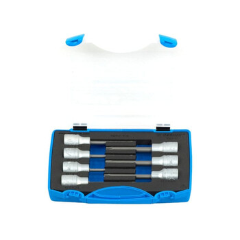 Unior 619417 Συλλογή με Mακρυά Kαρυδάκια Torx σε Mεταλλική Θήκη TX20 - 50 /7