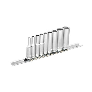 Unior 622629 Συλλογή Kαρυδάκια 1/4" Mακρύς Tύπος σε Ράγα 4 - 13/9