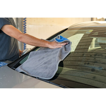 L3718.3 Lampa Πανάκι καθαρισμού Microfibre (Μικροΐνες) Διπλής Όψης Premium (50x70 cm) - Γκρι / Μπλέ 1Τεμ. (L3718.3)