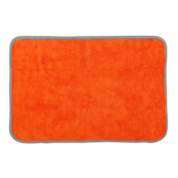 L3718.2 Lampa Πανάκι καθαρισμού Microfibre (Μικροΐνες) Διπλής Όψης Premium (40x60 cm) - Γκρι / Πορτοκαλί 1Τεμ. (L3718.2)